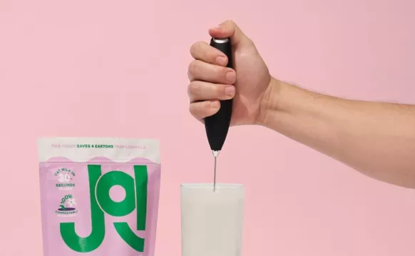 Image: Miami Plant Milk Brand Joi Introduces Zero-Waste Packaging
