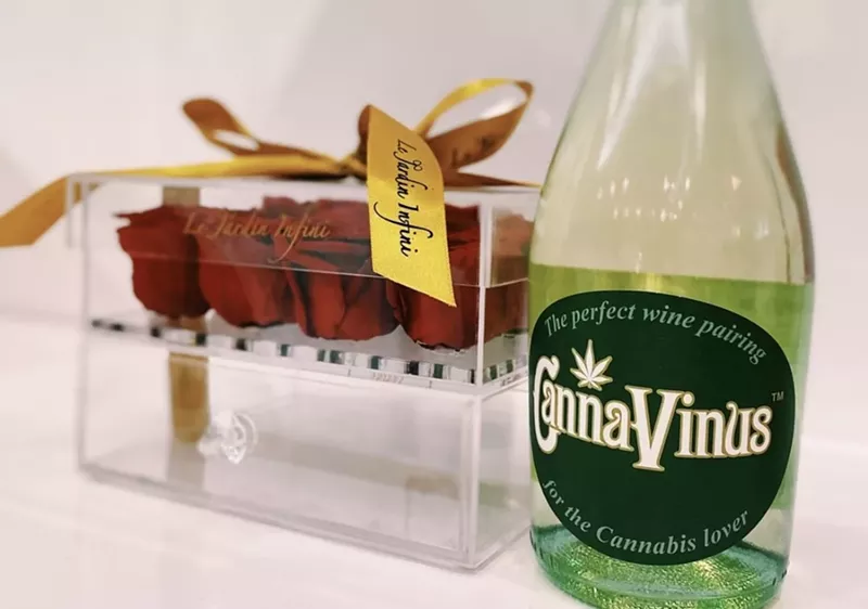 Image: CannaVinus' founders say this new non-alcoholic sparkling wine is the perfect pairing for cannabis.