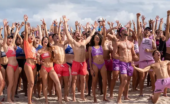 Image: Model Volleyball Returns to the Sands of South Beach