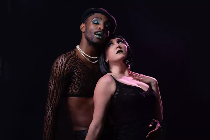 Image: Lindsey Corey will play the alluring Sally Bowles with Elijah Word as the provocative Emcee in Zoetic Stage's immersive production of Cabaret.