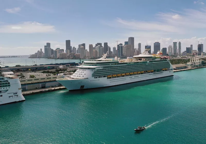 Image: Royal Caribbean has been sued twice in the last eight months over separate incidents of alleged sexual misconduct aboard Navigator of the Seas, seen here docked in PortMiami.