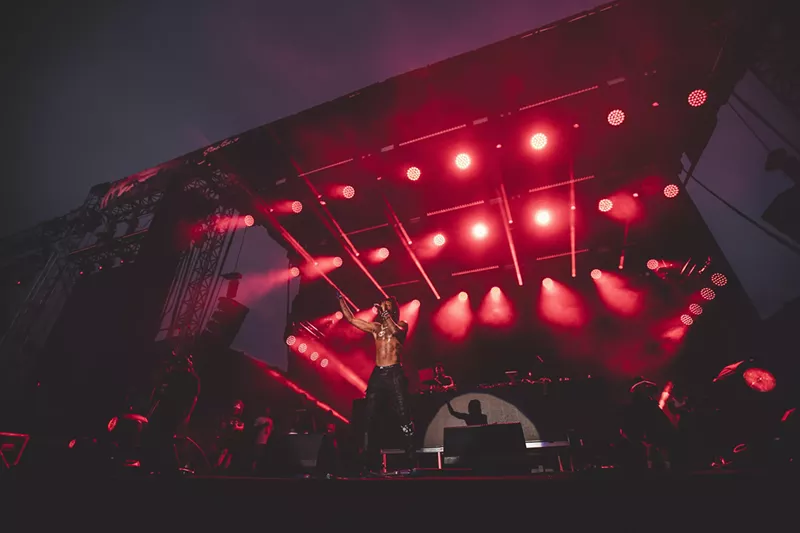 Image: Rain or shine, concerts and music festivals put on big shows in South Florida.