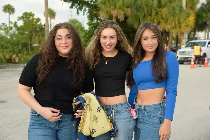 Image: Fans outside iThink Financial Amphitheatre in West Palm Beach before Lana Del Rey's performance on Saturday, September 23