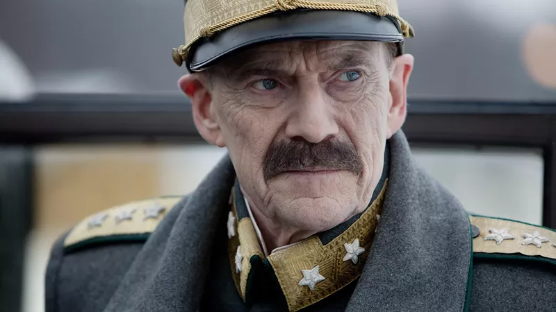 Image: Finding himself without a government and suddenly expected to wield power, King Haakon VII of Norway (Jesper Christensen) has a critical decision to make in The King's Choice.