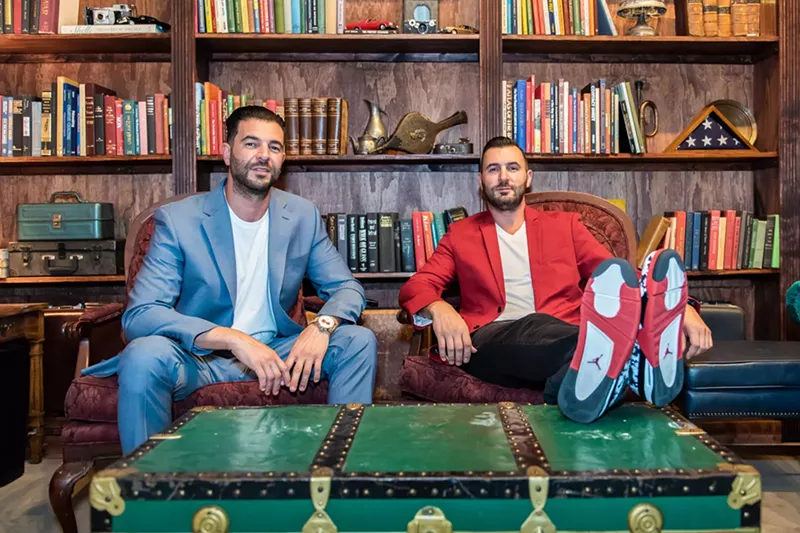 Image: Barbagallo brothers Mark (right) and Stefano will open Rank and File Social Club in Fort Lauderdale on Friday.