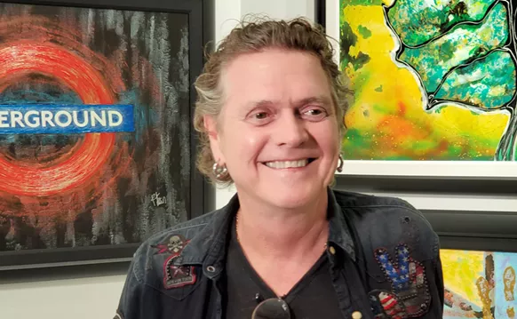 Image: Rick Allen, Def Leppard's One-Armed Drummer, Also Tries Hand at Painting