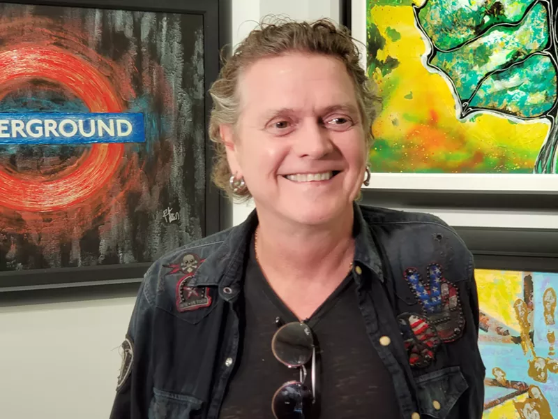 Image: Def Leppard drummer Rick Allen will appear this weekend at his art exhibit at Wentworth Galleries in Fort Lauderdale, Hollywood, and Boca Raton.