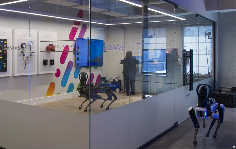 Image: Levatas' new AI lab is based in West Palm Beach, Florida.