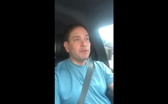 Image: Rubio's Anti-Bernie Rant May Have Violated Florida's Law Against Texting While Driving