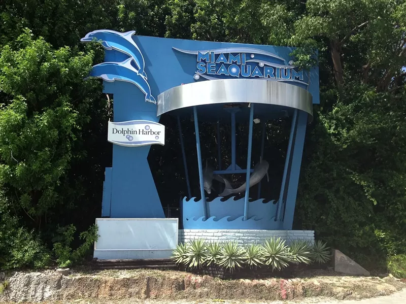 Image: Once filled with throngs of visitors, these days, the Miami Seaquarium barely gets a trickle of guests.
