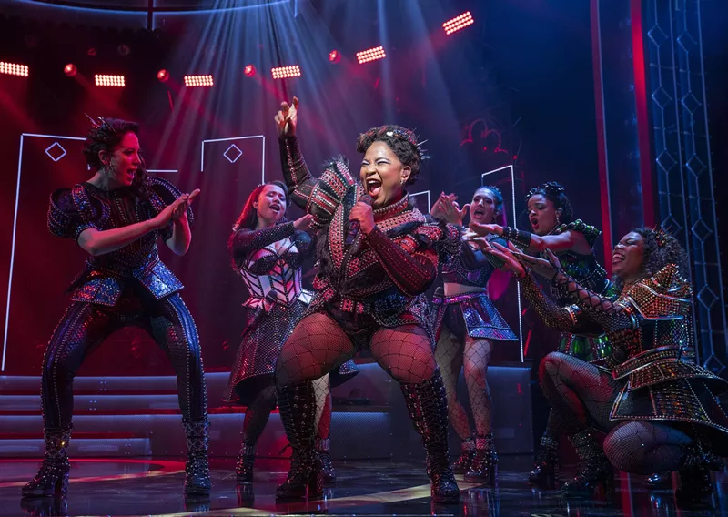 Image: Olivia Donalson stars as Anna of Cleves in the touring production of Six: the Musical.