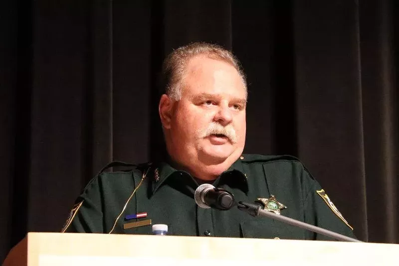 Image: Glades County Sheriff David Hardin