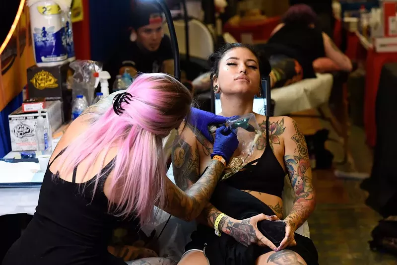 Image: Remember what it was like to get a professional tattoo?