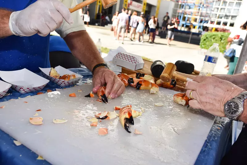 Image: The ninth annual Riverwalk Stone Crab Fest is set for January 11, 2020, in Fort Lauderdale.
