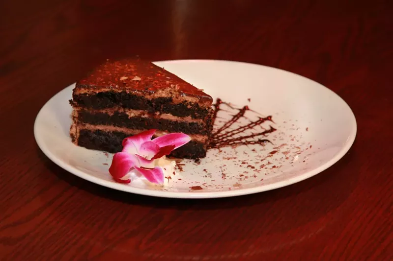 Image: Sublime's award-winning Chocolate Nirvana cake.
