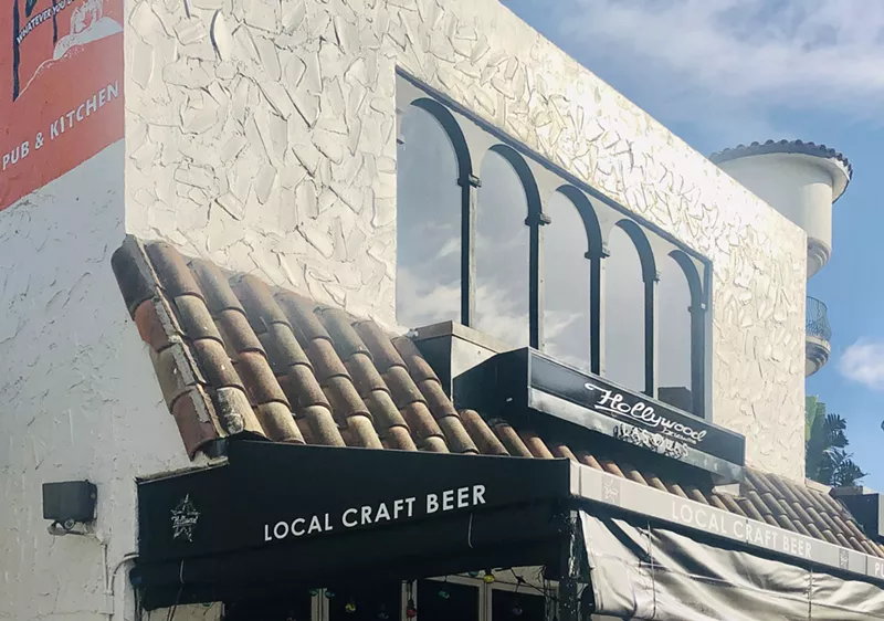 Image: Hollywood Brewing Company has emerged on Las Olas Boulevard in Flight 19's old spot.