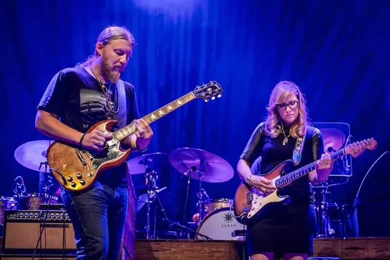 Image: Derek Trucks and Susan Tedeschi of the Tedeschi Trucks Band