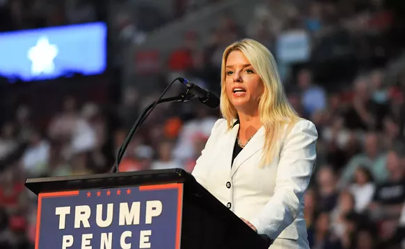 Image: Ten Reasons Pam Bondi Got Heckled at a Florida Movie Theater