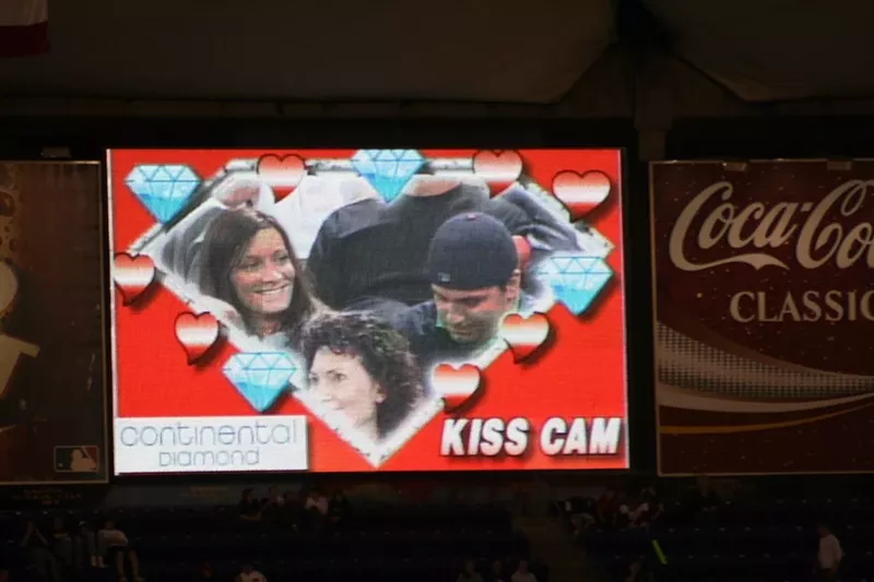 Image: Kiss Cam is canceled.