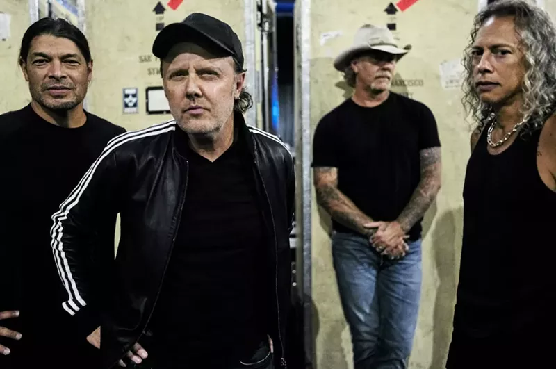 Image: Metallica stops at Hard Rock Live on Thursday, November 4.