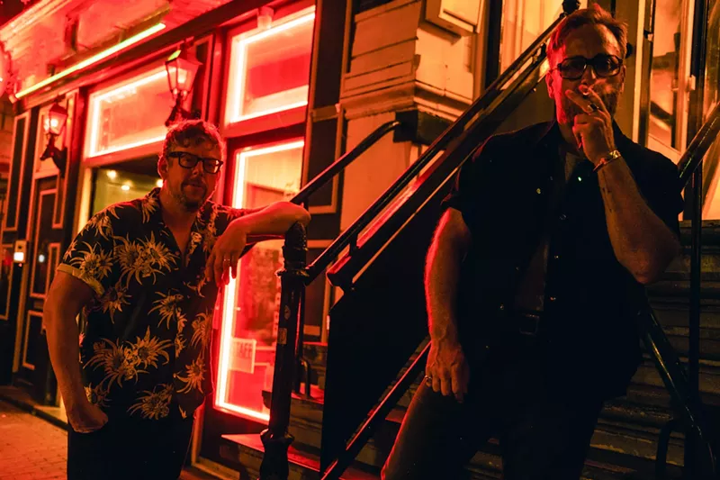 Image: Patrick Carney (left) and Dan Auerbach of the Black Keys will headline the Riptide Music Festival on Saturday, December 2.