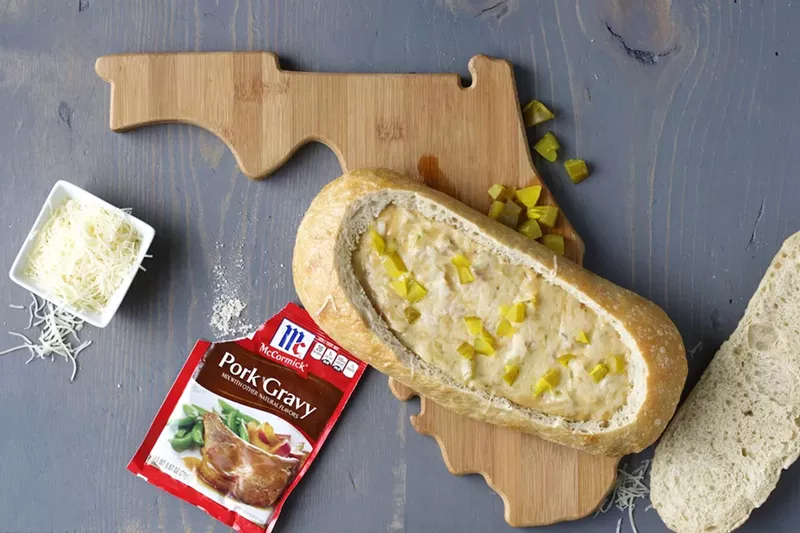 Image: As part of a new line of 50 state-centric recipes, McCormick has developed a Cuban dip.