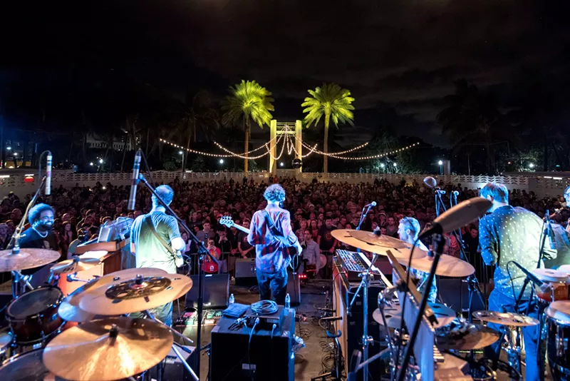 Image: Snarky Puppy performs at the North Beach Bandshell.