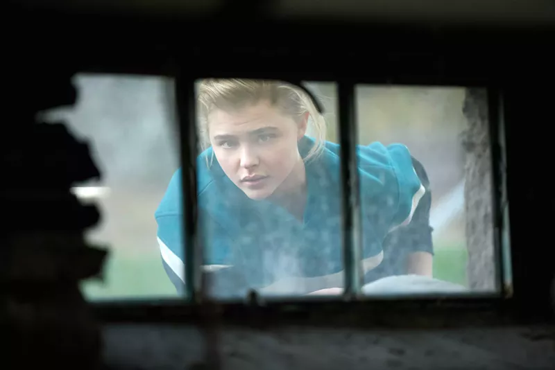 Image: Chloe Grace Moretz stars as the title character in Desiree Akhavan's The Miseducation of Cameron Post, a film about an orphaned 11th-grader who gets sent to a Christian gay conversion therapy center located in a remote cabin in the woods.