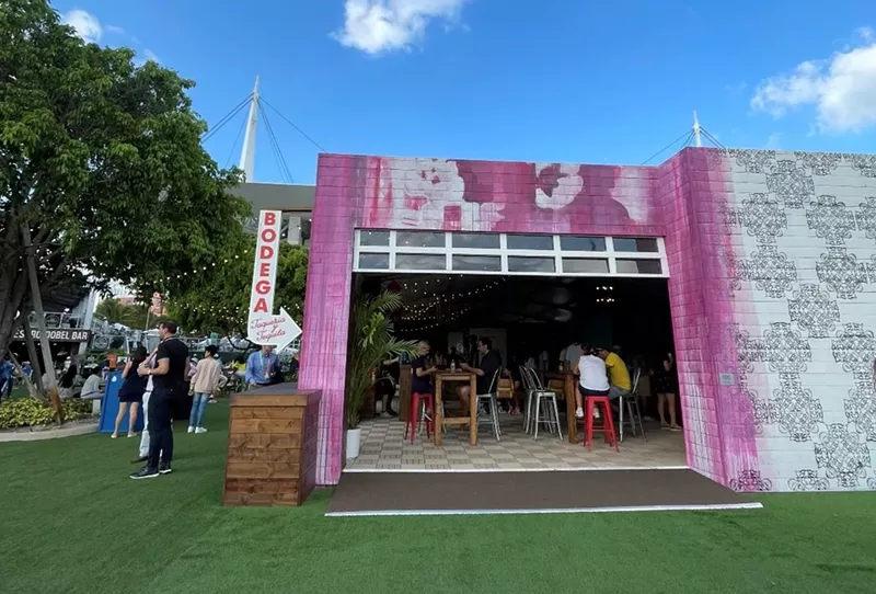 Image: Bodega Taqueria's pop-up at the Miami Open