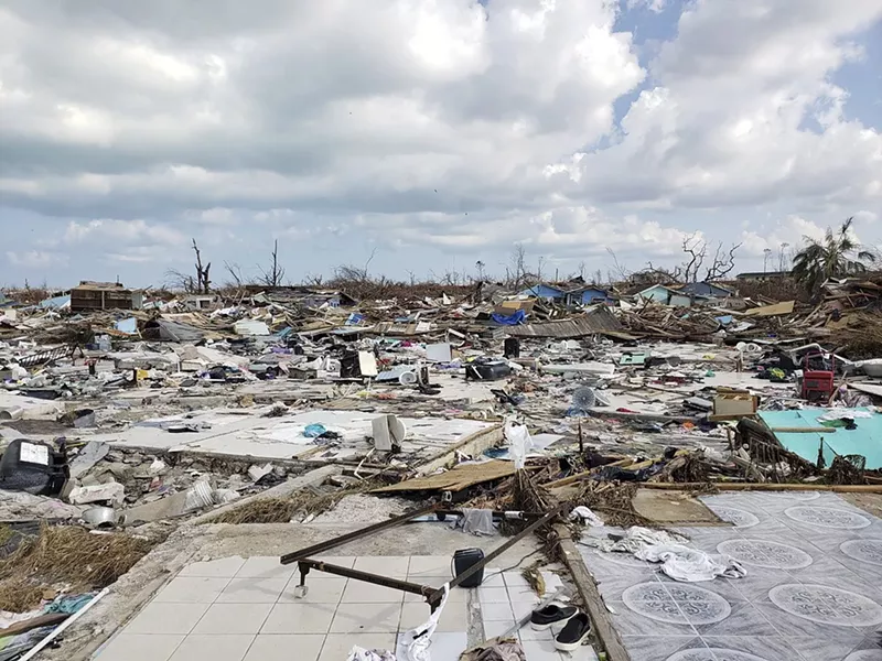 Image: Devastation in the Mudd, a mostly Haitian shantytown. See more photos of the destruction on the Abaco Islands after Hurricane Dorian here.