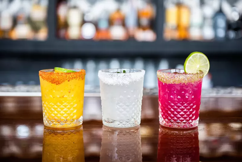 Image: Bar Rita' signature maragaritas.