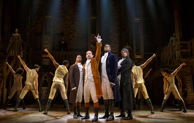 Image: Don't throw away your shot to see Hamilton this week. See Thursday.