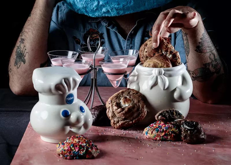 Image: Desserts are just as outrageous as this restaurant's Sunday brunch.