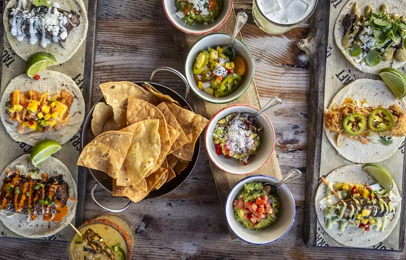 Image: The spread at Tacocraft has grown.