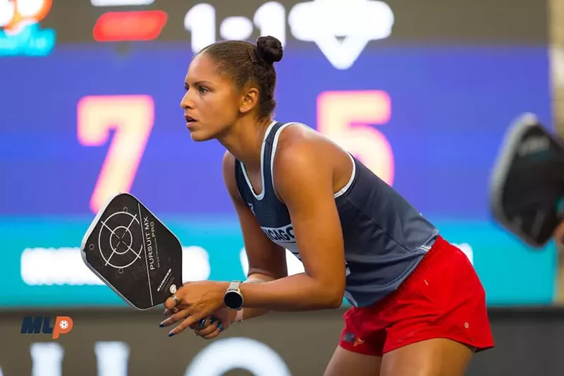 Image: Count on professional pickleball player Jessie Irvine to battle it out at the Miami Open this March.