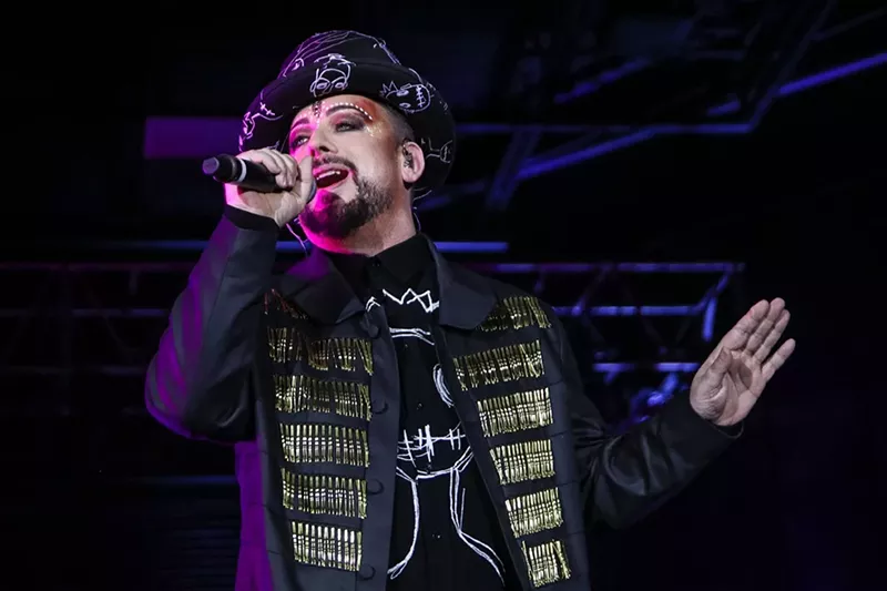 Image: See more photos of Boy George & Culture Club and the B-52's here.