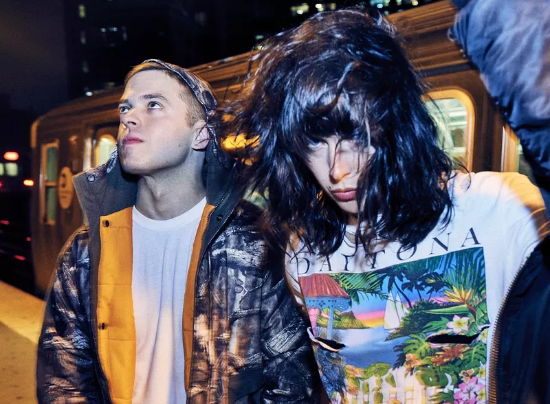 Image: Derek Miller and Alexis Krauss are Sleigh Bells.