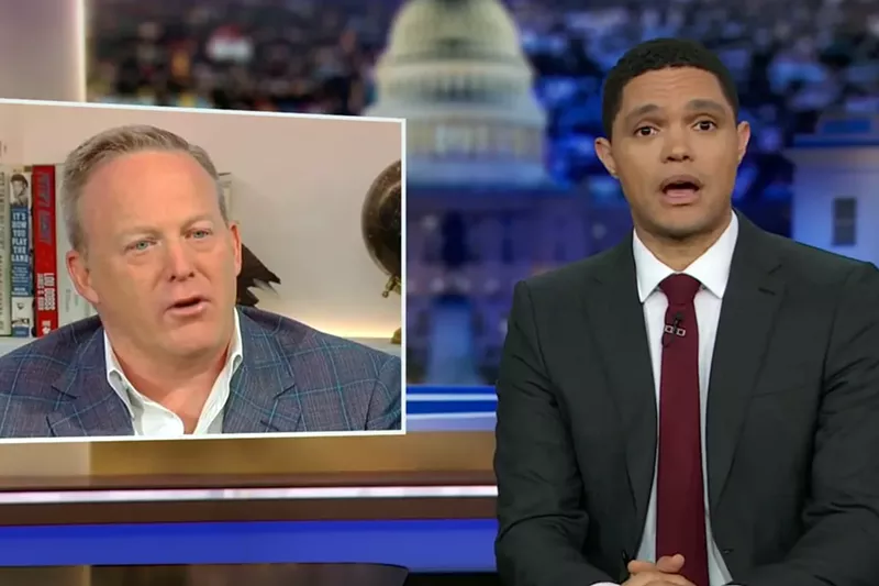 Image: Trevor Noah, a DWTS runner-up, calls out Sean Spicer.