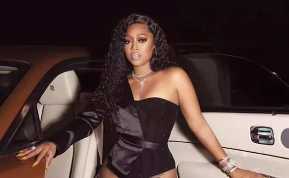 Image: Trina on NPR's Tiny Desk Concerts