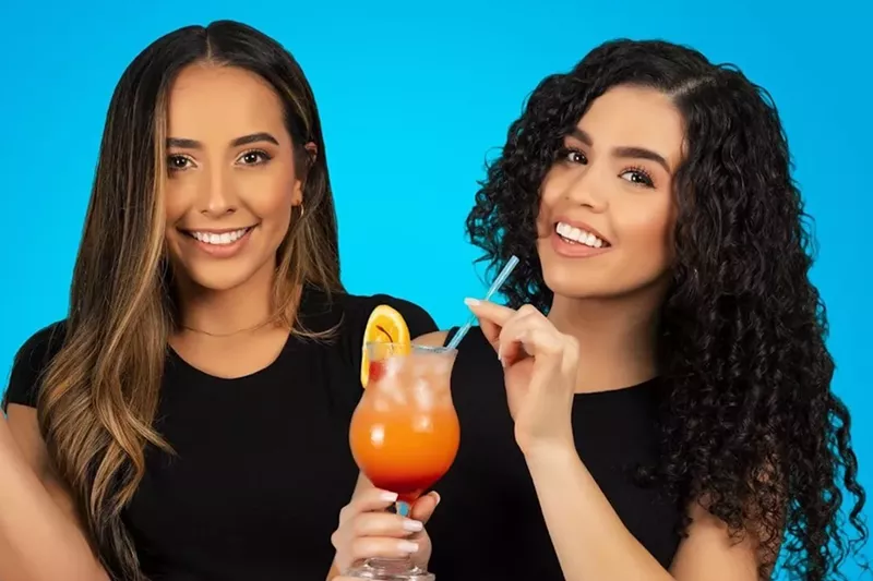Image: Vianca Arias and Samantha Warren are the Thirsty Bartenders.