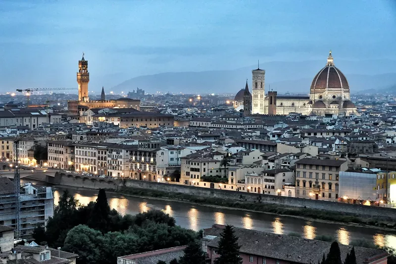 Image: The small Florence-Peretola airport could not seem to handle the influx of international students trying to leave the country.
