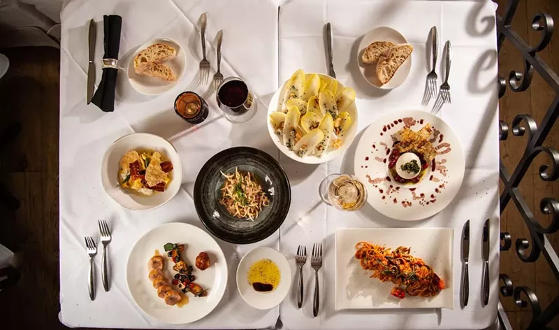 Image: Valentino Cucina executive chef Giovanni Rocchio has debuted an all-new menu.