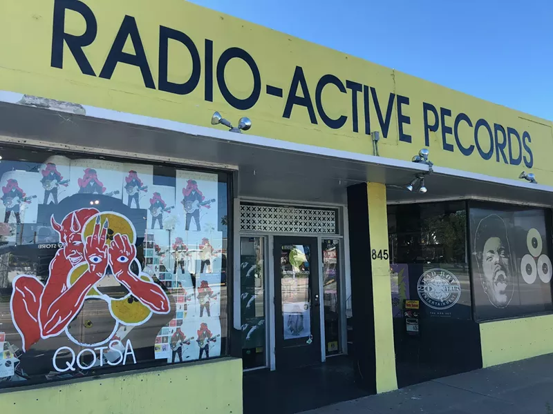 Image: Radio-Active Records in Fort Lauderdale.