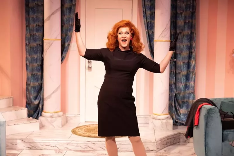 Image: Kris Andersson stars as Angela Arden in Island City Stage's Die, Mommie, Die! 