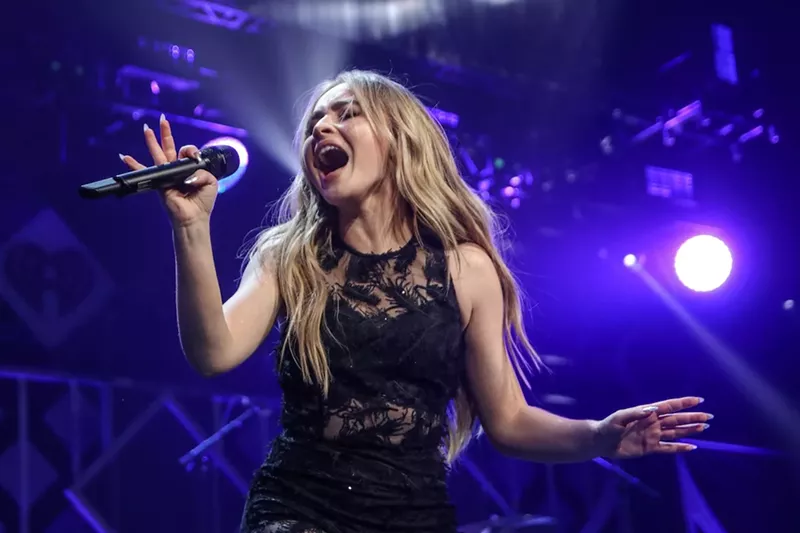 Image: Sabrina Carpenter performs at Y100's Jingle Ball 2018. See more photos from Jingle Ball 2018 here.