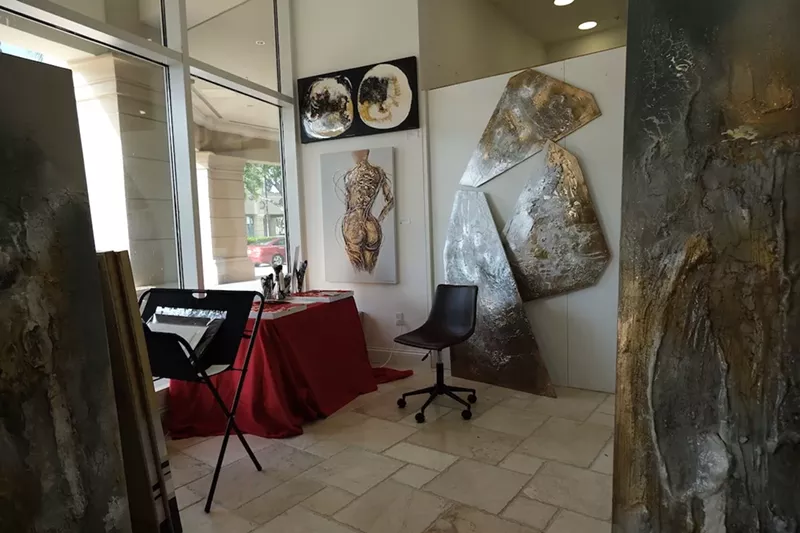 Image: Zero Empty Spaces offers local artists work studio spaces at a monthly cost of $2 per square foot.